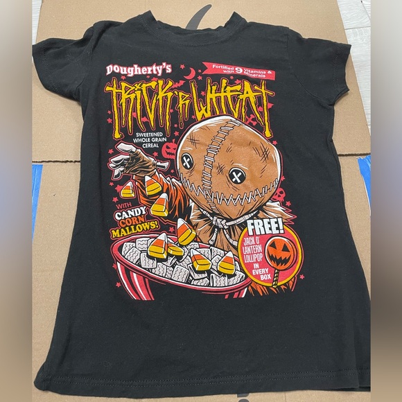 Trick r Treat Sam Halloween T-Shirt Horror Cereal XS - Picture 8 of 10